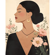 Graceful Blossom Portrait