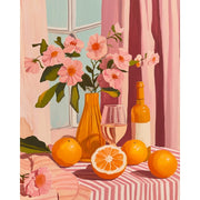 Citrus & Blossom Wine Scene