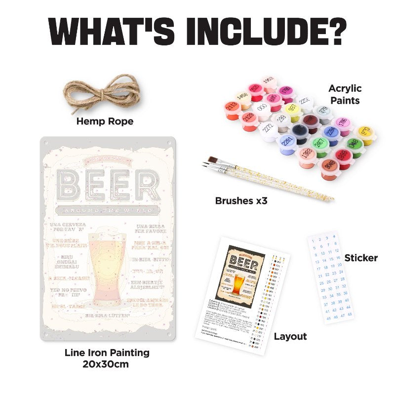 Worldly Beer Celebration Poster