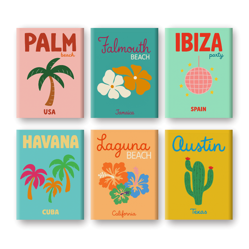 Beach & Summer Mini Collection