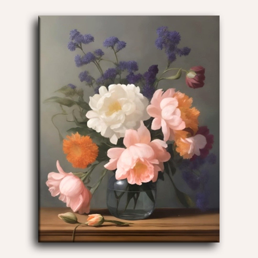 Fresh Bloom Vase | Paint by Numbers