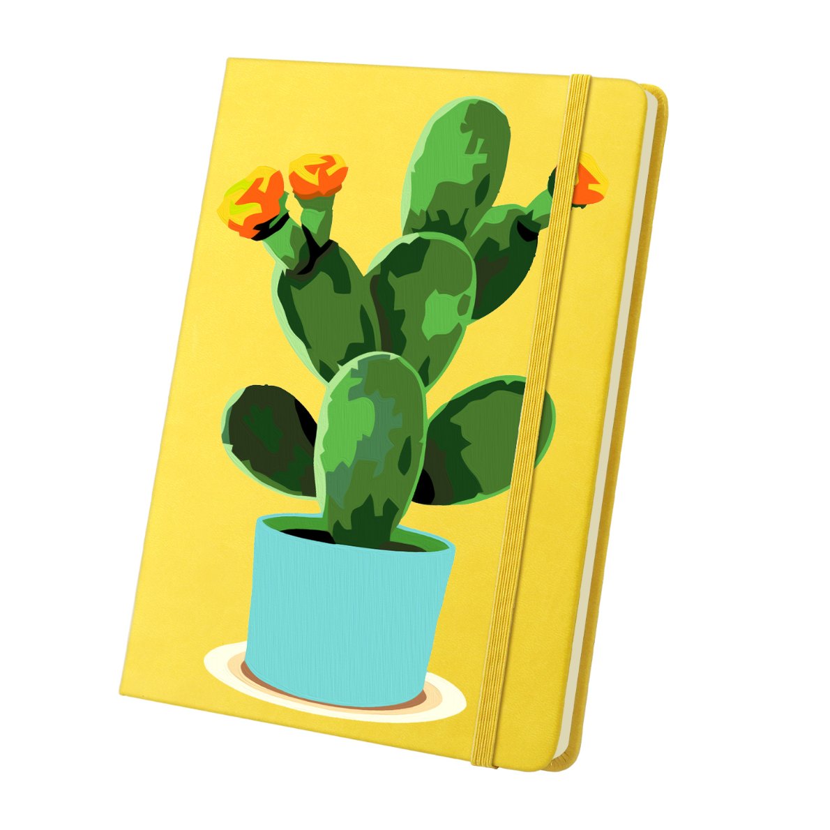 Cactus Bliss: Paint by Numbers Notebook