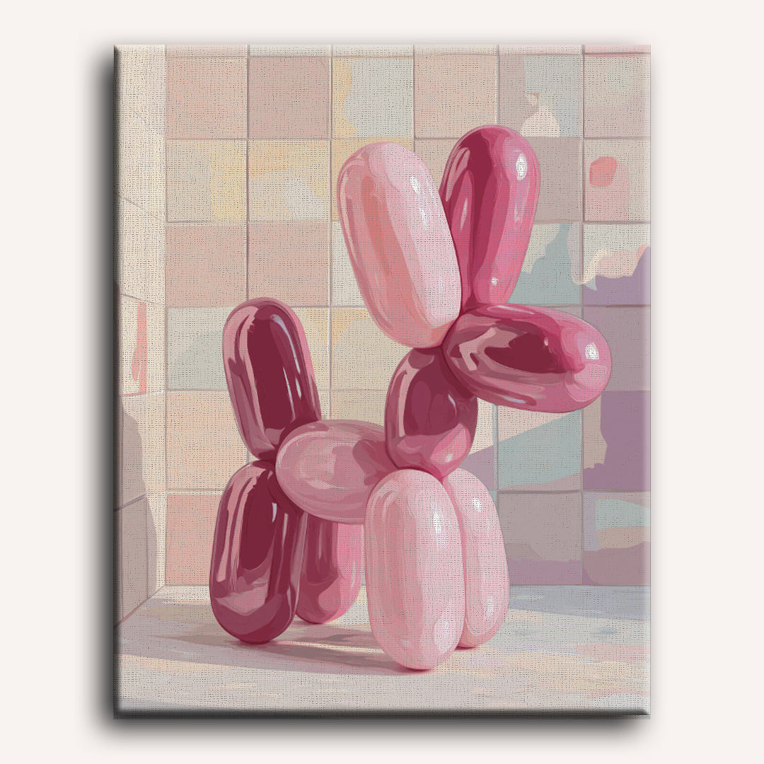 Pink Balloon Pooch