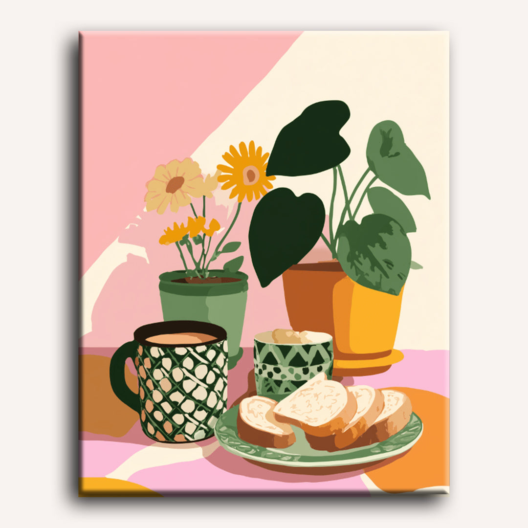 Morning Feast Scene