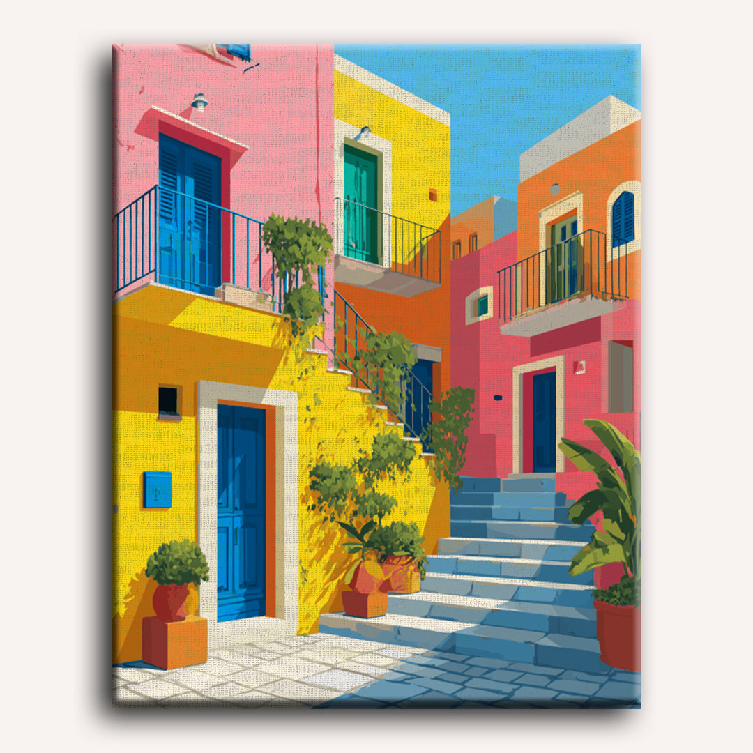 Colorful Mediterranean Charm