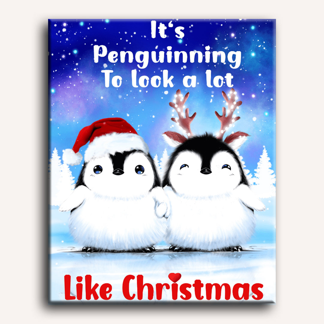 Winter Penguin Parade