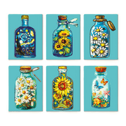 Vibrant Bottles & Blooms