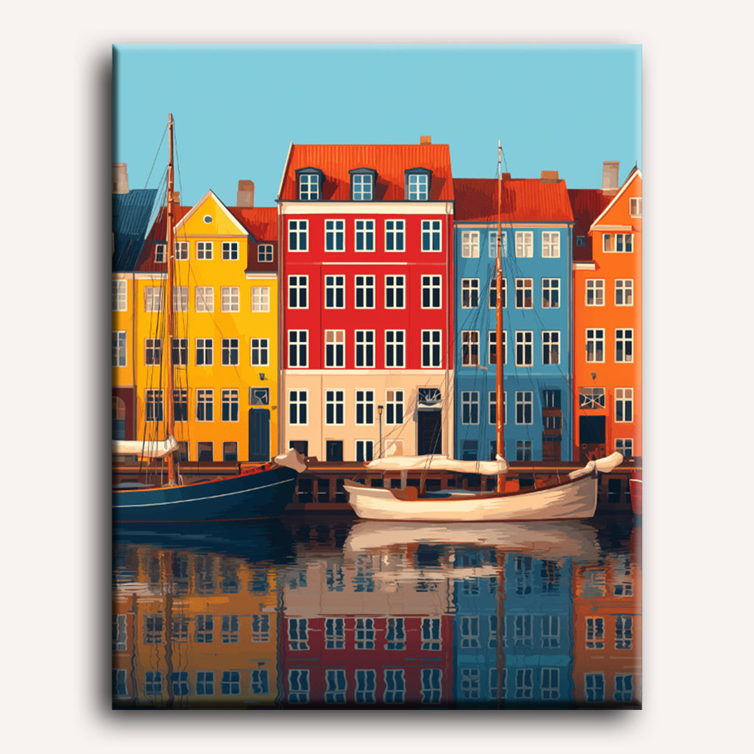 Nyhavn Colors: Vibrant Copenhagen Scene