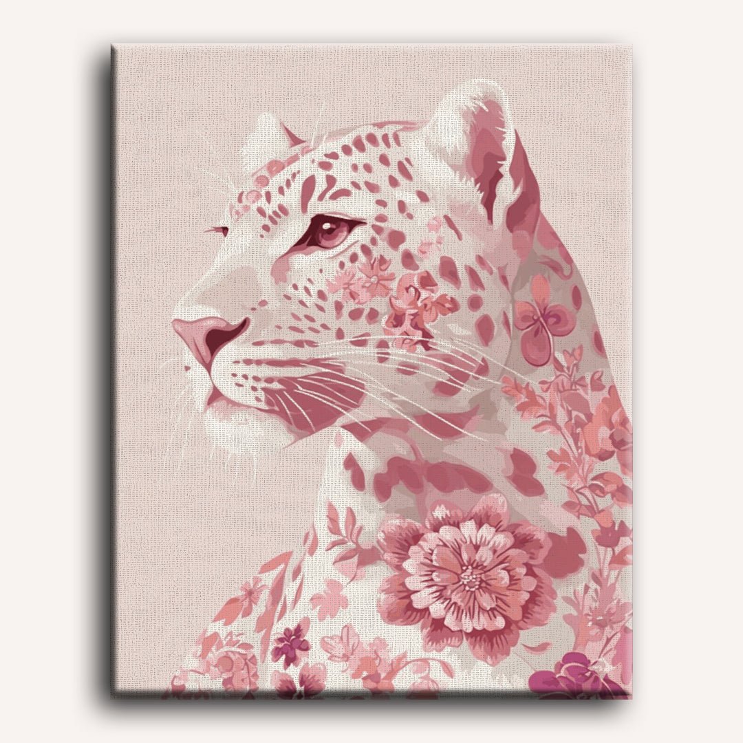 Delft Pink Leopard Charm