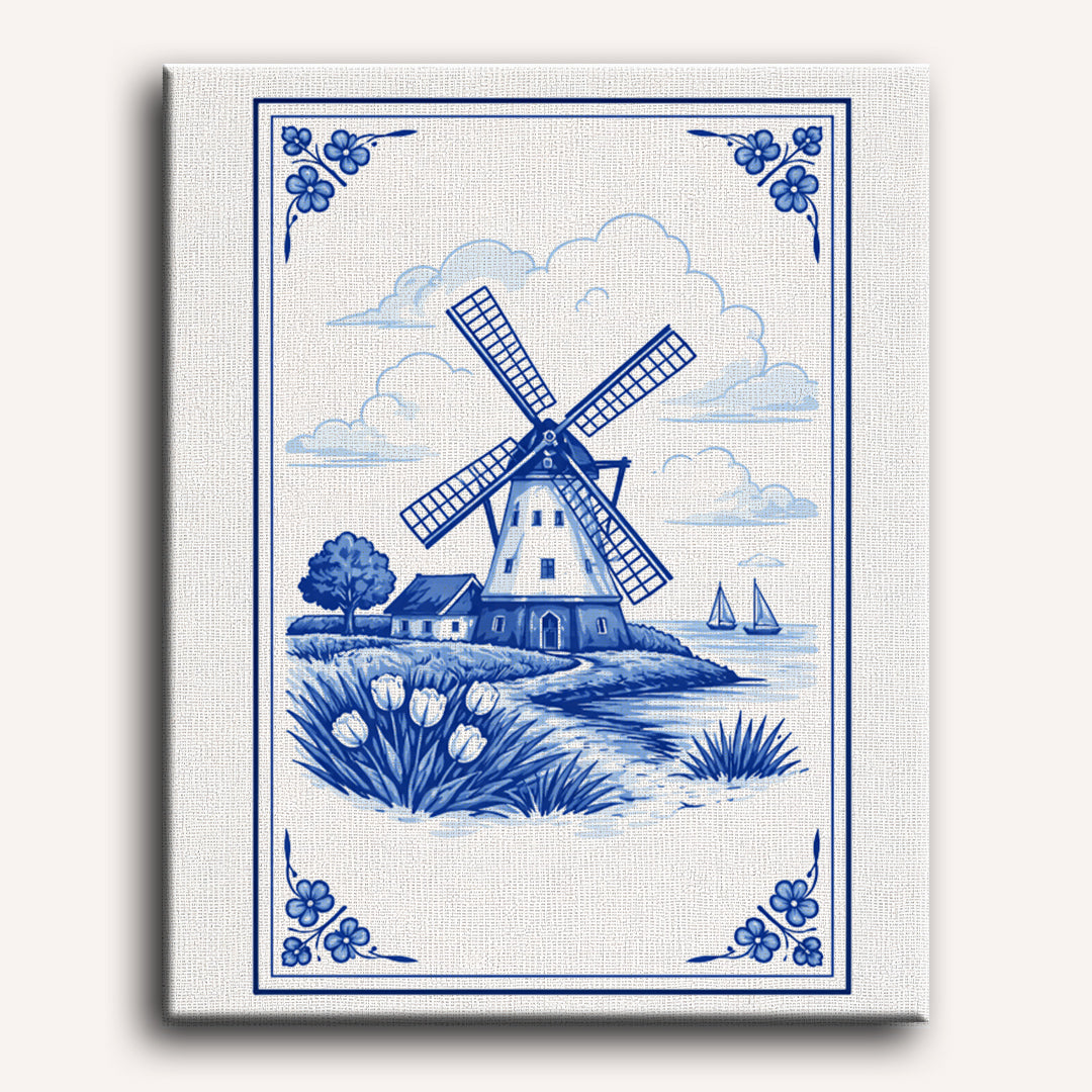Dutch Breeze: Windmill Serenity
