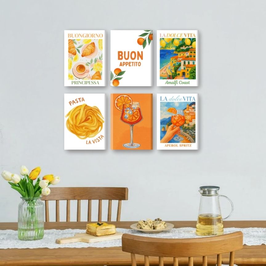 Italian Delights Mini Art Collection