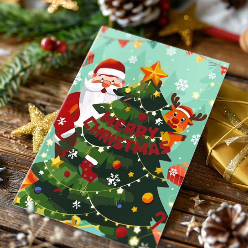 Joyful Christmas Cards - Set D