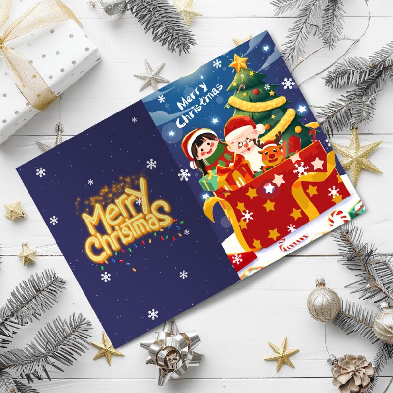 Joyful Christmas Cards - Set D