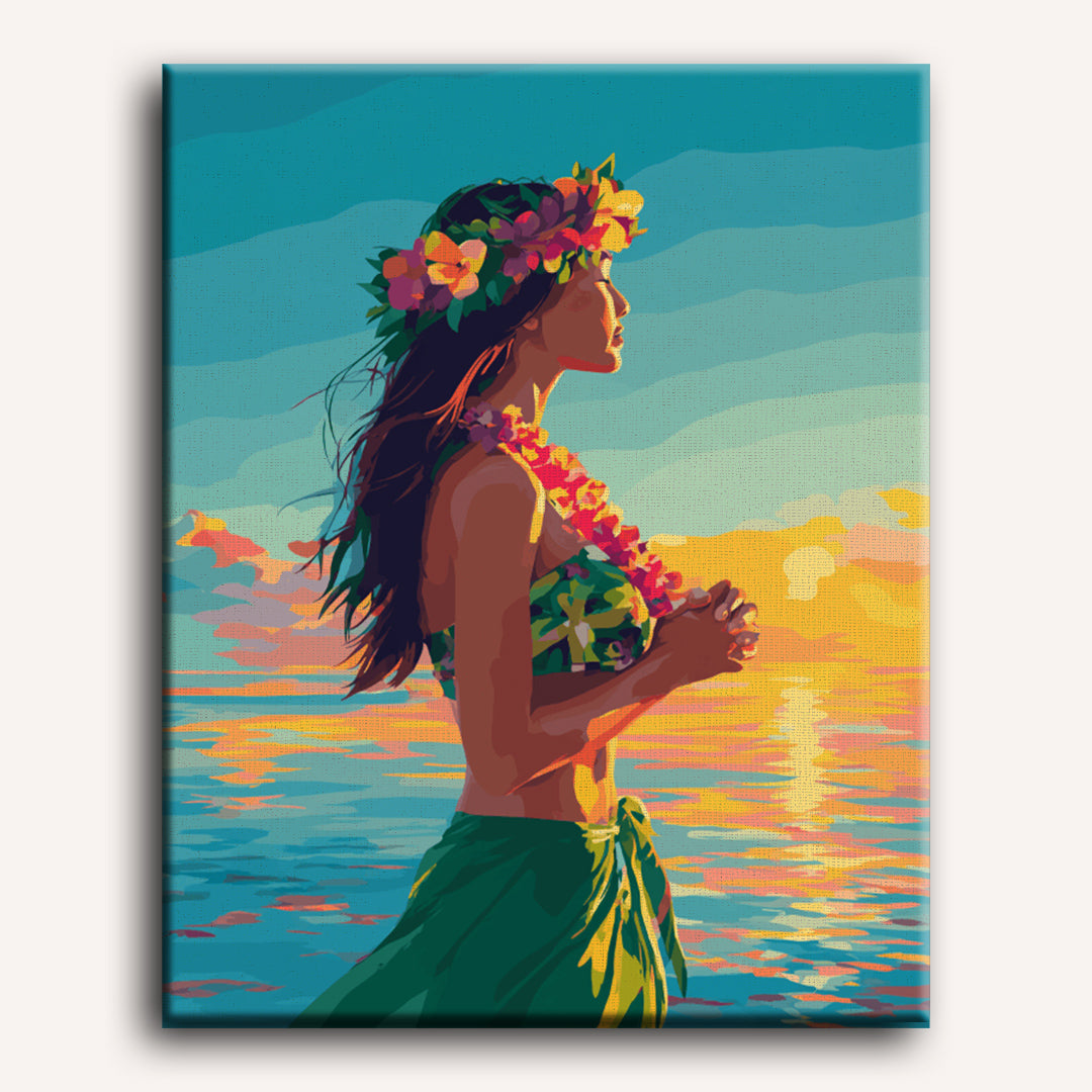 Hawaiian Sunset Hula