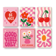 Pink Blossom Positivity Set