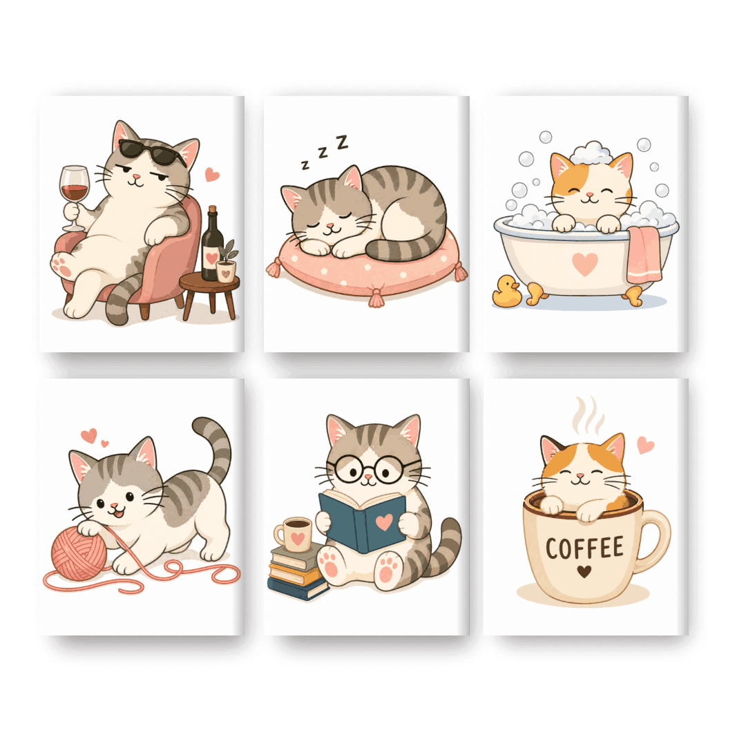 Cozy Cat Café Mini Creations