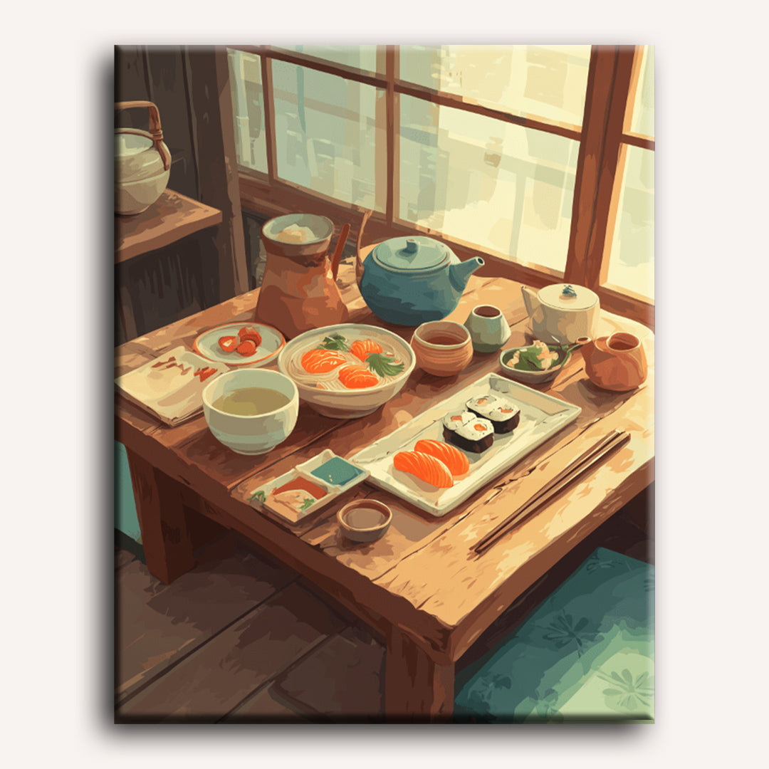 Japanese Feast: Sushi & Tea