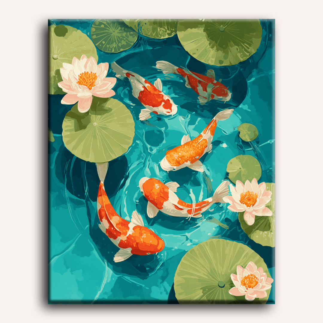 Koi Serenity | Paint by Number