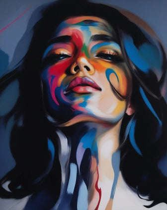 Elegant Abstract Woman