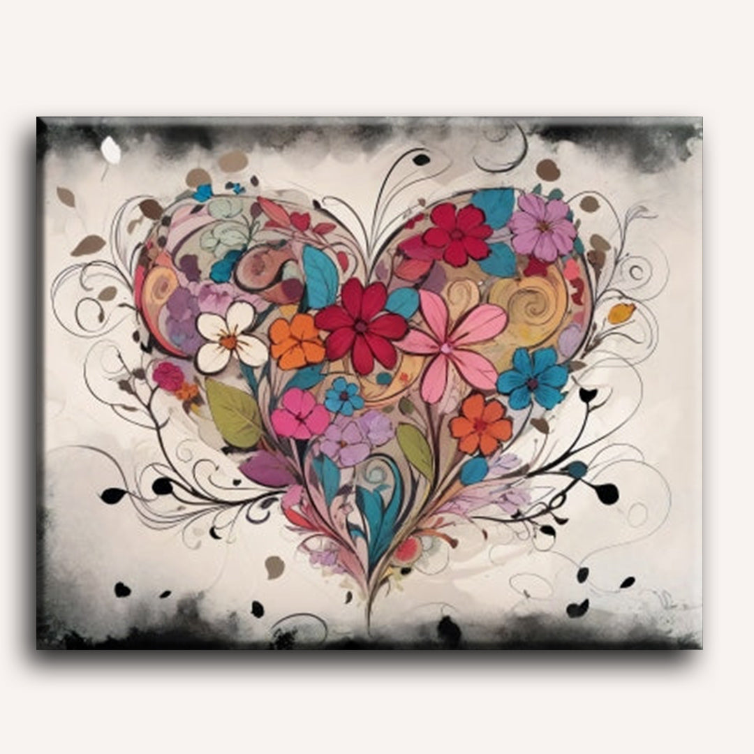 Heart of Creativity | Paint by Numbers