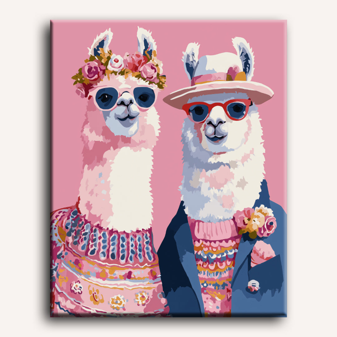 Stylish Lama Duo