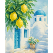 Santorini Lemon Glow