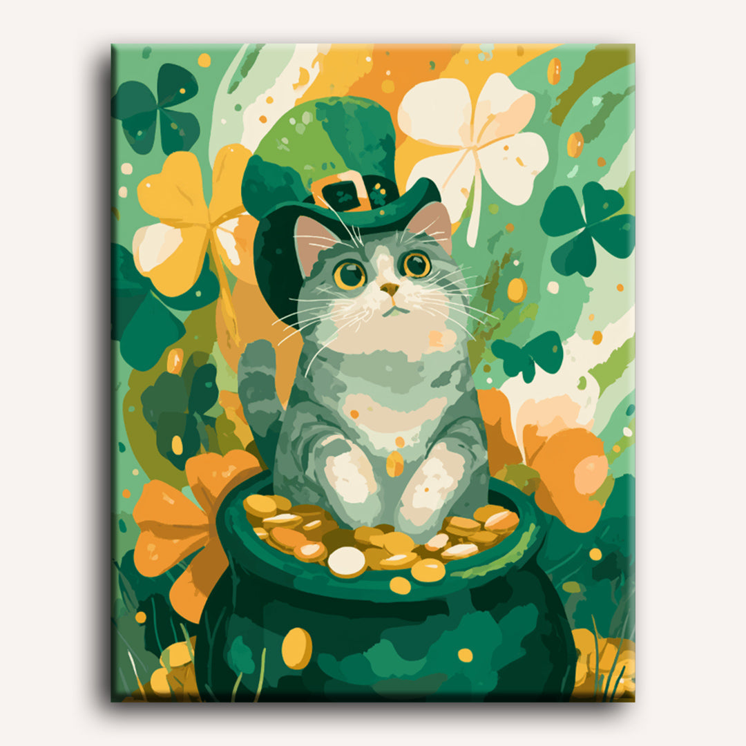 Fortune Feline | Paint by Number