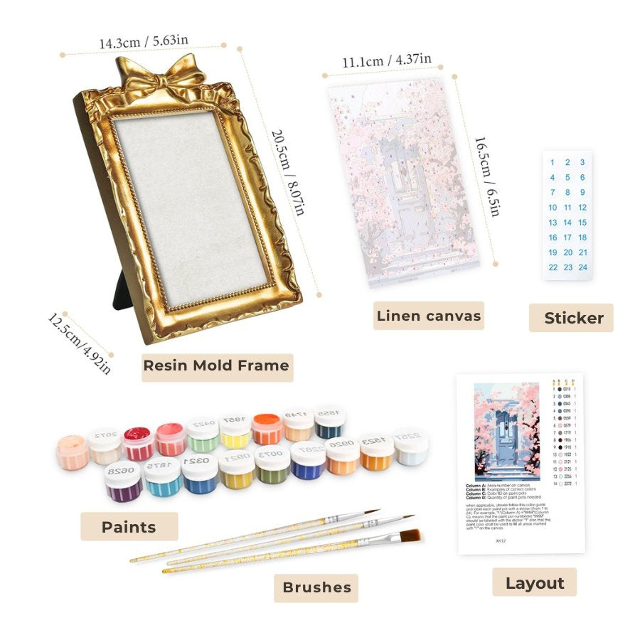 Cherry Blossom Charm: Doorway Delight
