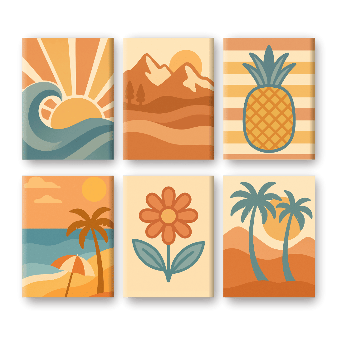 Retro Summer Vibes Mini Collection