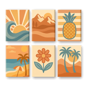 Retro Summer Vibes Mini Collection