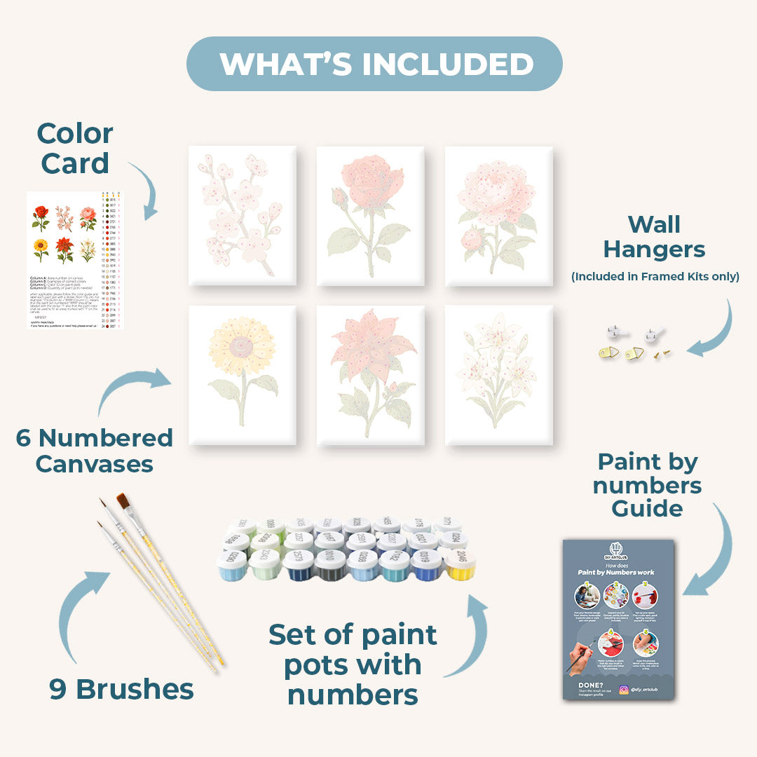 6 Mini Floral Bliss Set
