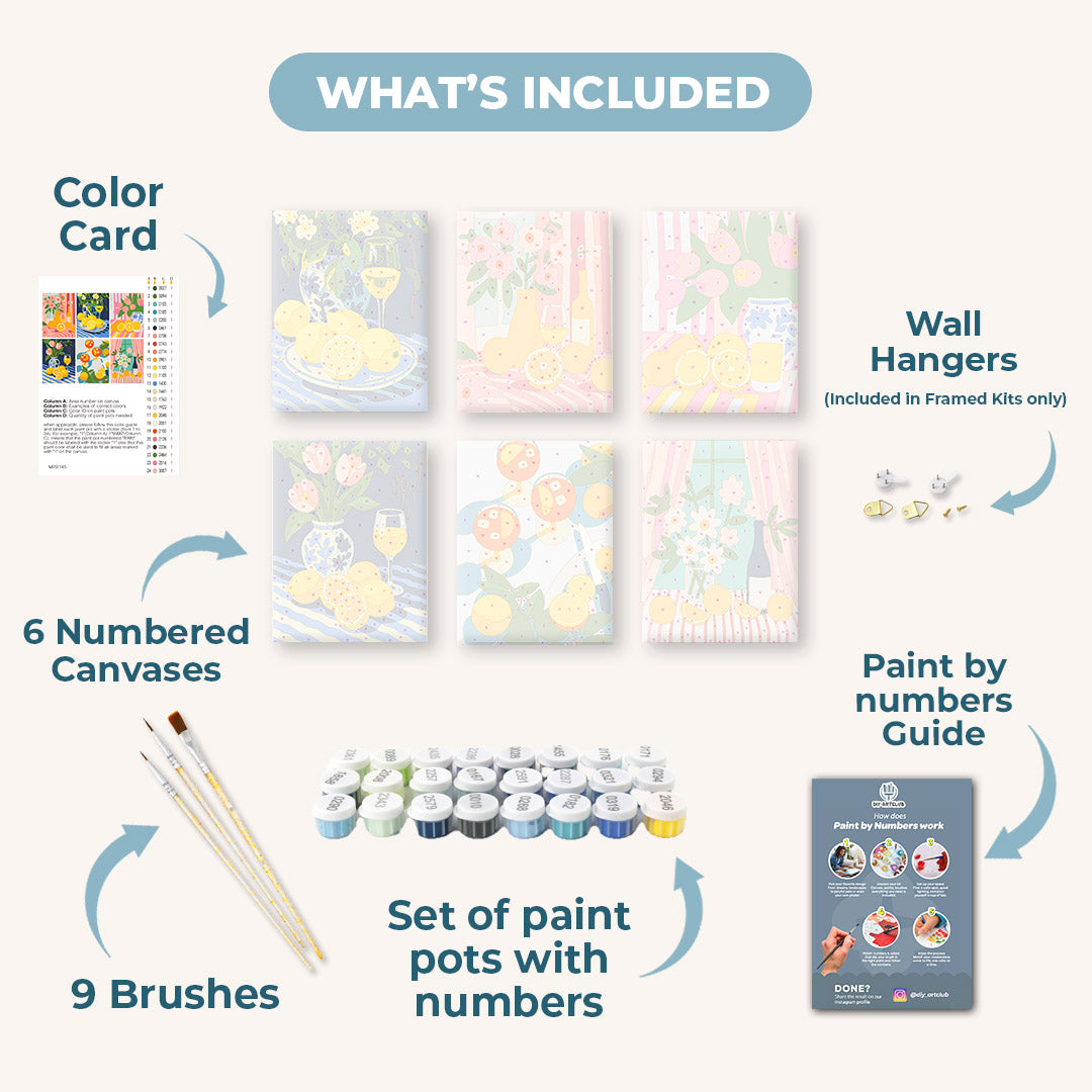 Floral & Refreshing Drinks Set