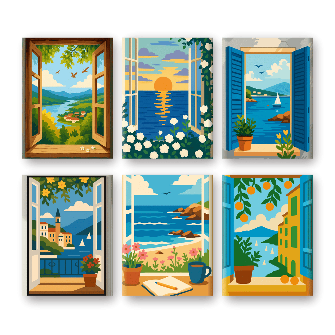 Sunny Windows & Flowers