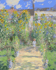 Vetheuil Garden | Paint by Numbers