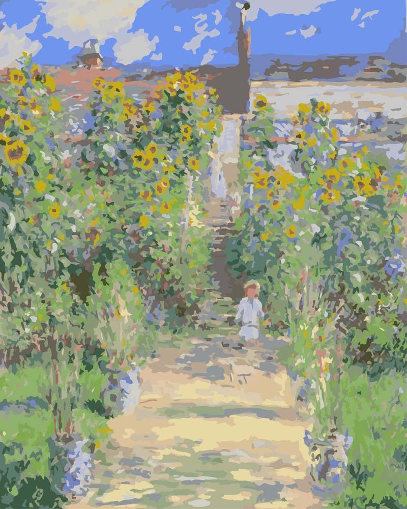 Vetheuil Garden | Paint by Numbers