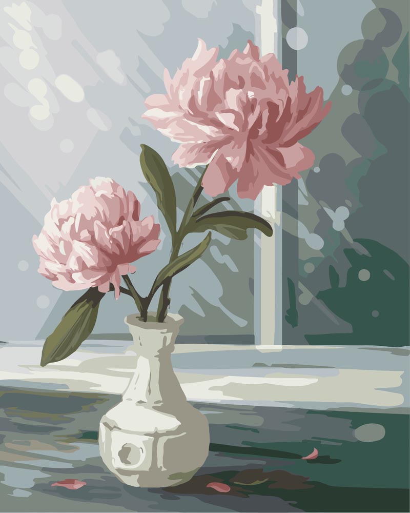 Glass Blossom | Paint by Numbers