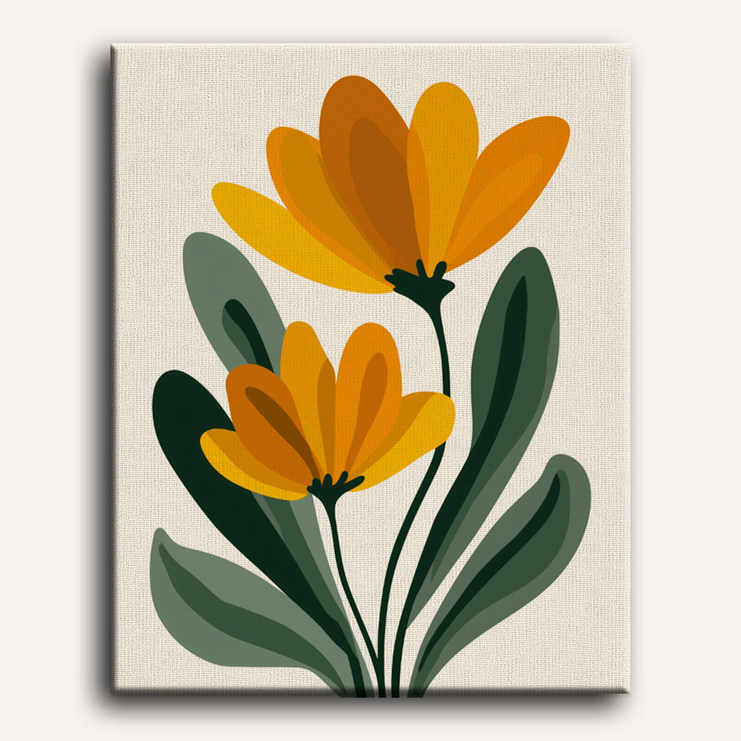 Minimalist Floral Harmony