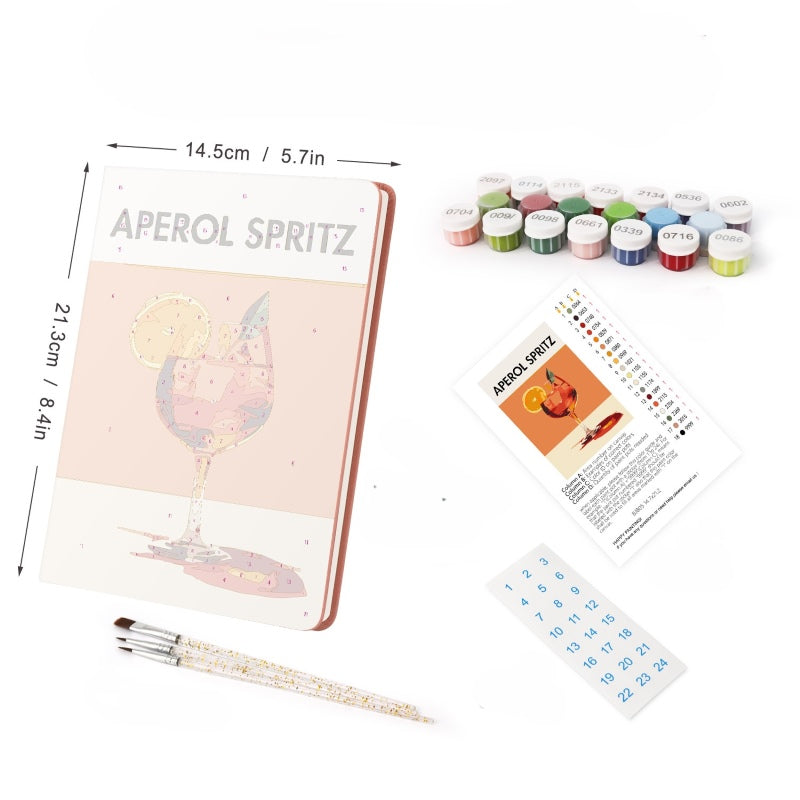 Sip & Sketch: Drink-Themed Notebook