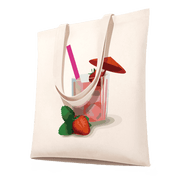 Strawberry Daiquiri Tote – Paint & Sip