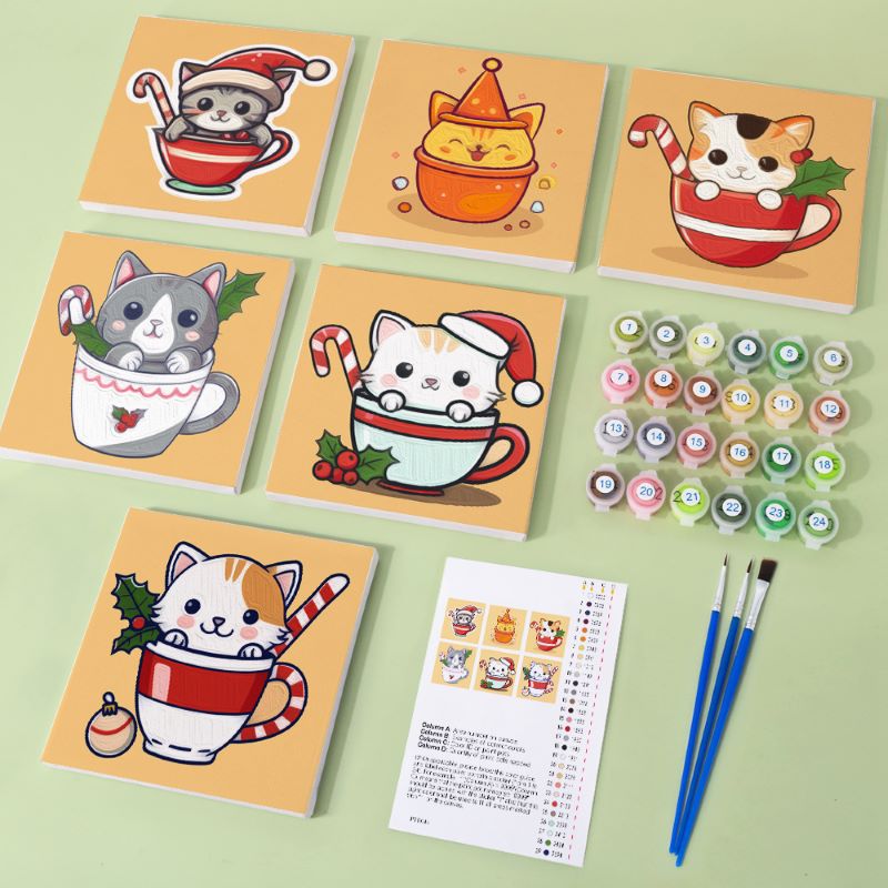 Holiday Cats in Joy