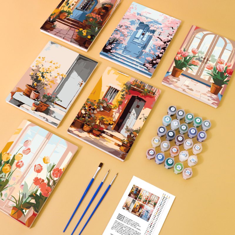 Colorful Doors of Joy Set