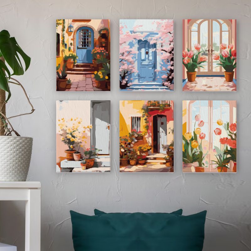 Colorful Doors of Joy Set
