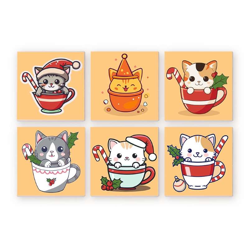 Holiday Cats in Joy