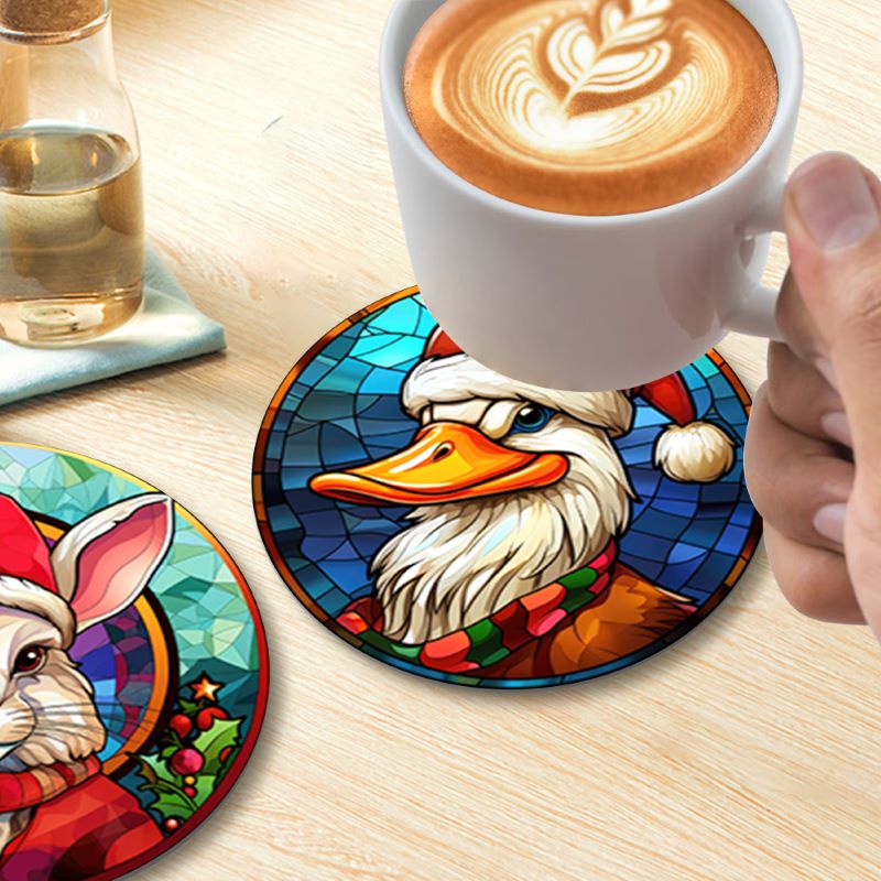 Holiday Coasters - 6-Piece Set