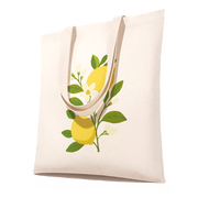 Lemon Plant Paint Tote