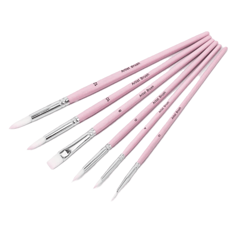 Rose Quartz Pink Brush Set
