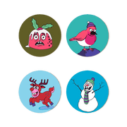 Festive Coasters: Christmas Cheer