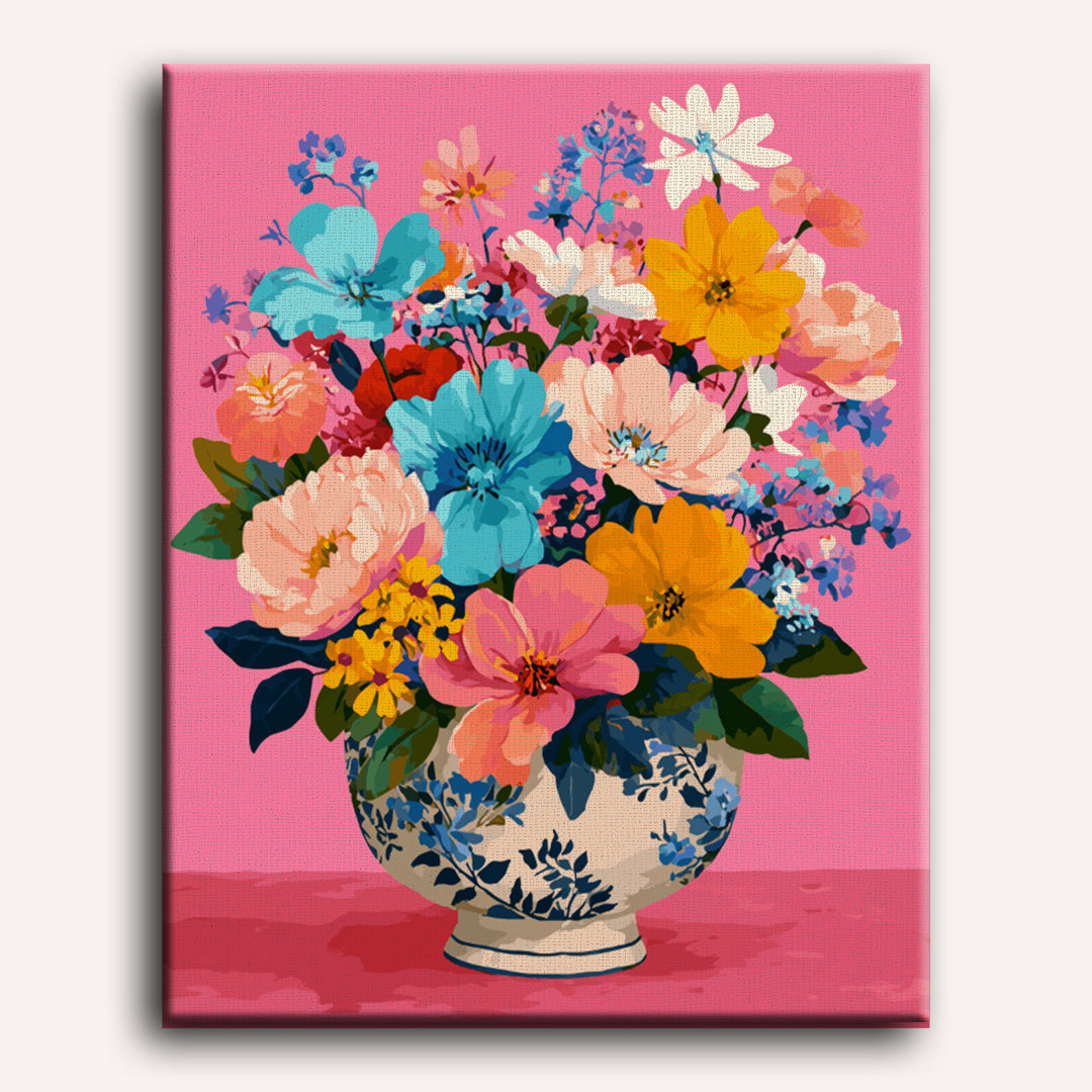 Petals in Bloom: Vibrant Vases