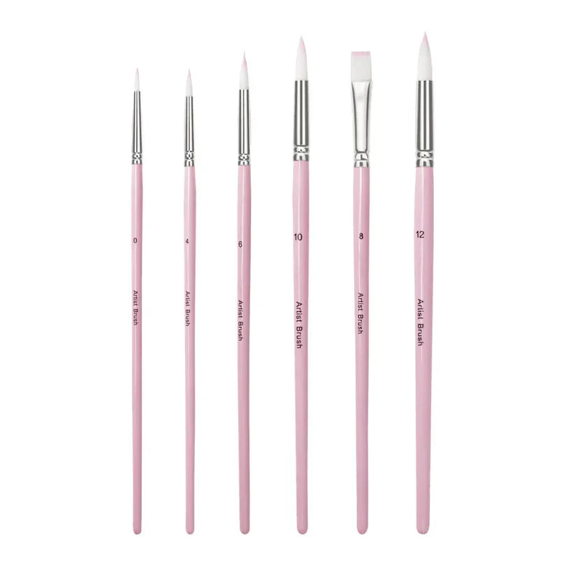 Rose Quartz Pink Brush Set