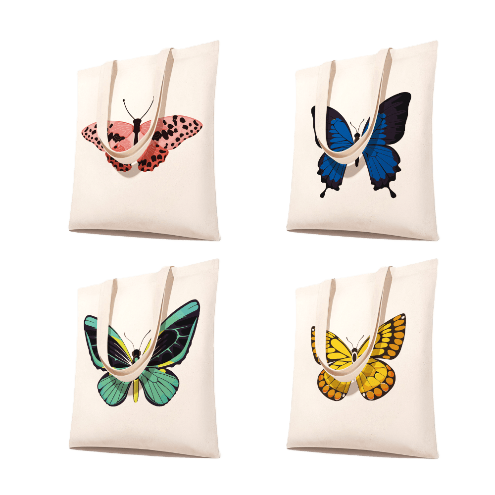 Whimsical Butterflies Tote – 4 Designs